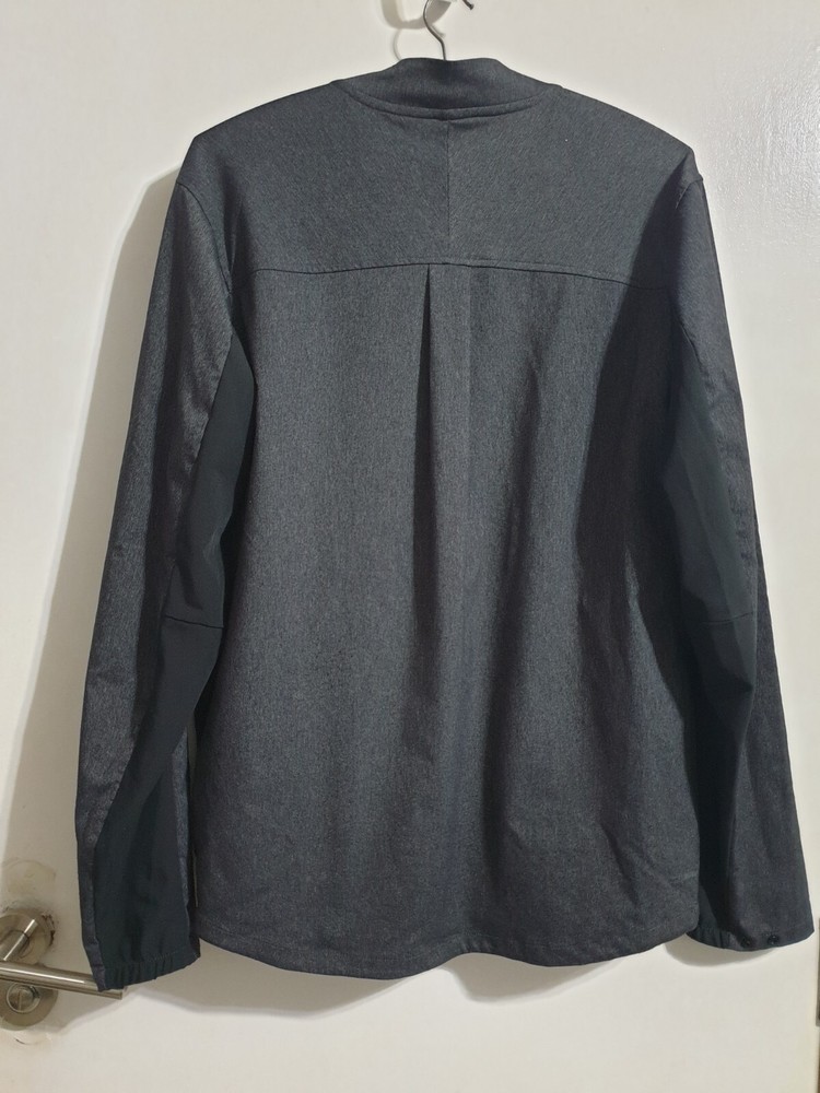 Nike Shield Golf Jacket Top 1/2 Zip Grey Size Small