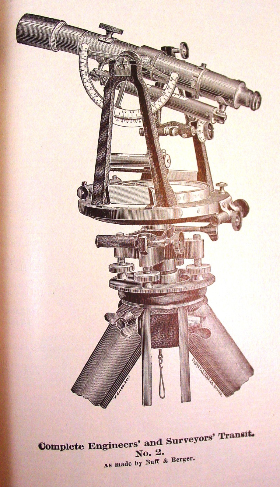 1894 Buff Berger Surveying Insts. Catalog