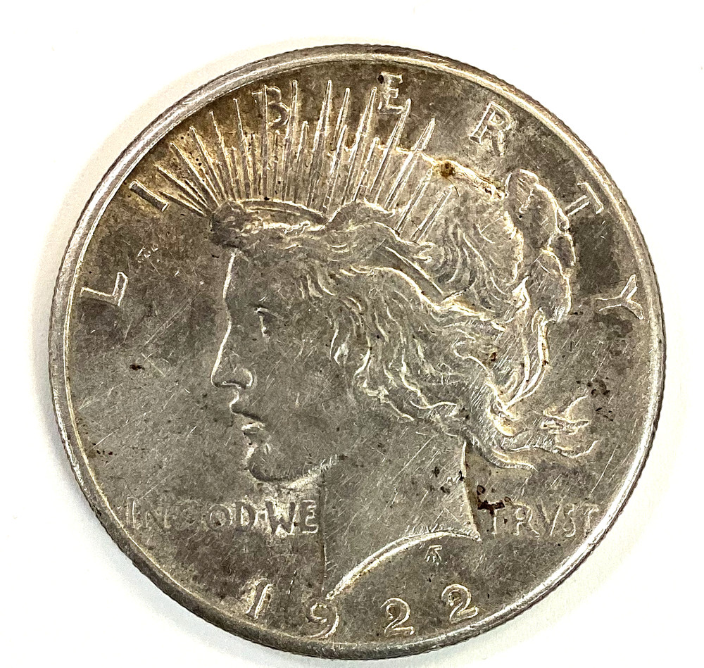 1922-S Peace Silver Dollar