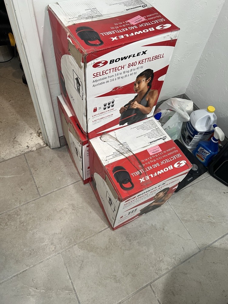 Bowflex SelectTech 840 Kettlebell Adjustable From 8 to 40 LBS