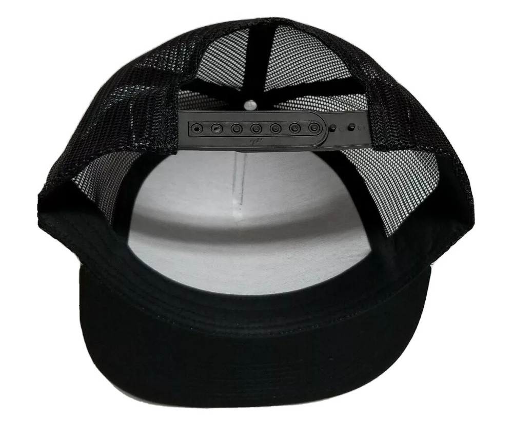 RIELEROS DE AGUASCALIENTES HAT BLACK MESH TRUCKER SNAP BACK ADJUSTABLE NEW