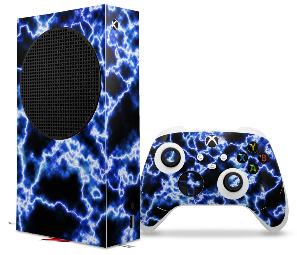 Skins XBOX Series S Console Controller Electrify Blue