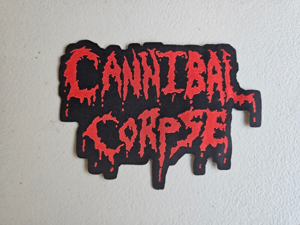 CANNIBAL CORPSE, SEW ON , IRON ON WOVEN PATCH