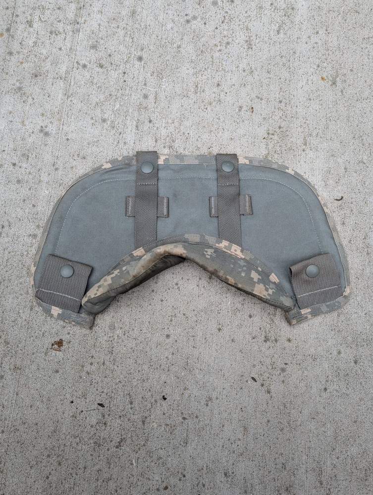 Improved Outer Tactical Vest Yoke/ Collar Back Assembly, Snaps Multicam/ OCP
