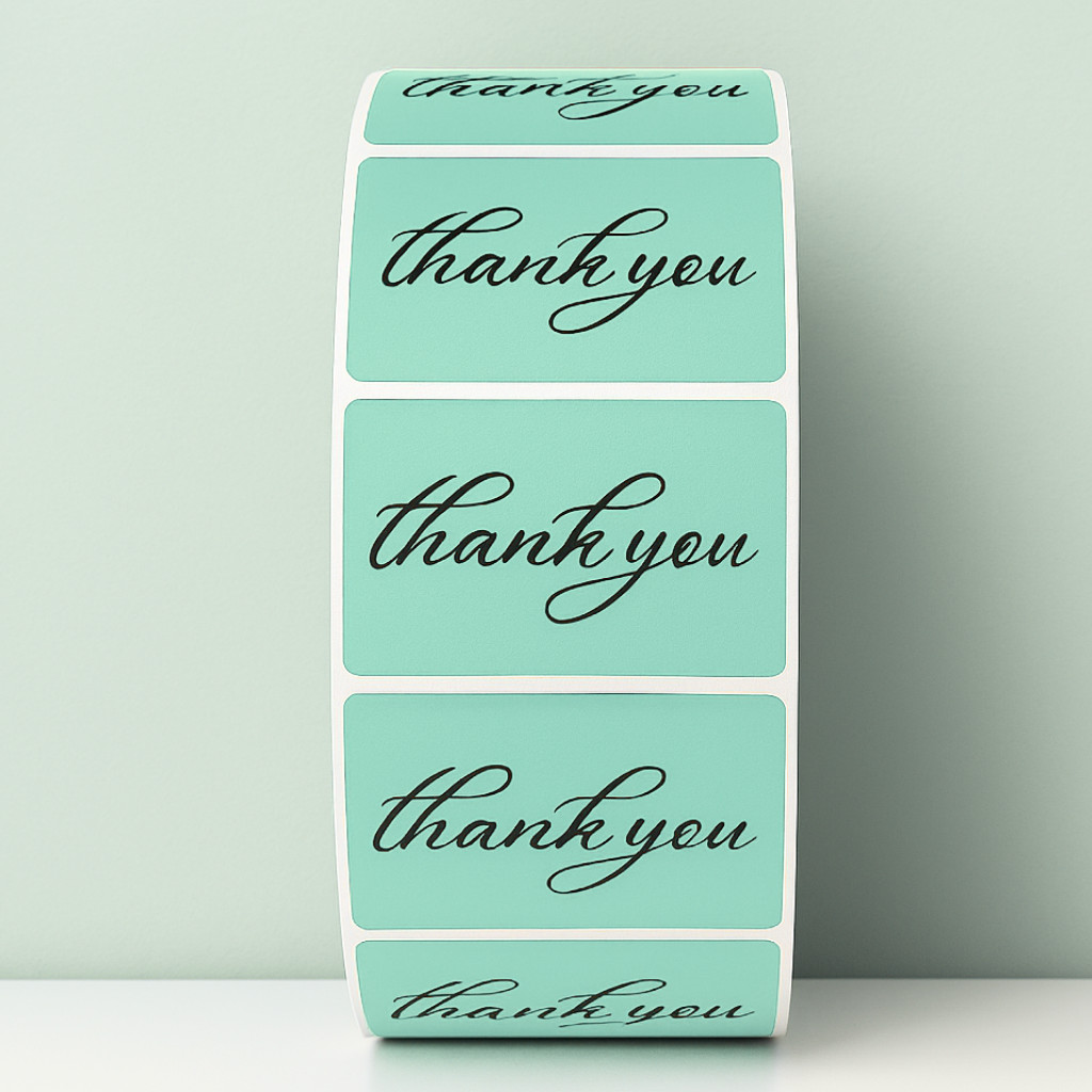 Thank You Stickers Labels for Small Business, Packaging stickers for small shop