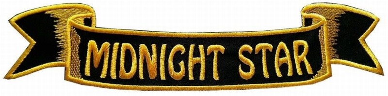 Large Back Patch Patch MIDNIGHT STAR Patch Biker 28cm (679)