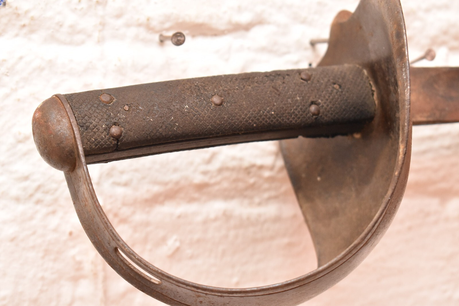 ANTIQUE 19TH C. BRAZILIAN M1880 CAVALRY SWORD WW1 SOLINGEN GERMAN MADE E.U.B.=