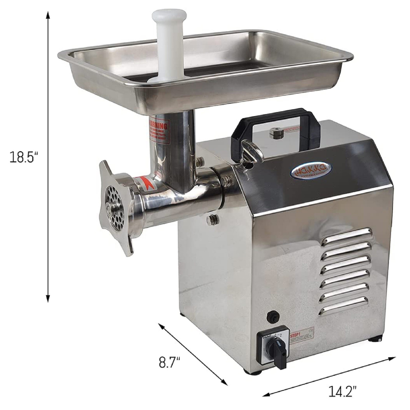 Hakka 3 in 1 Multi-function Food Processor Meat Mixer Grinder Sausage Maker