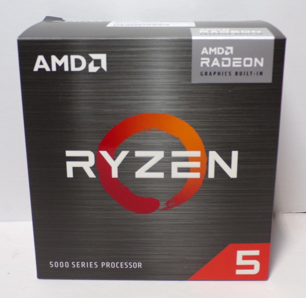 EMPTY BOX AMD Ryzen 5 5600G 5000 Series CPU Packaging - BOX ONLY 062425WT