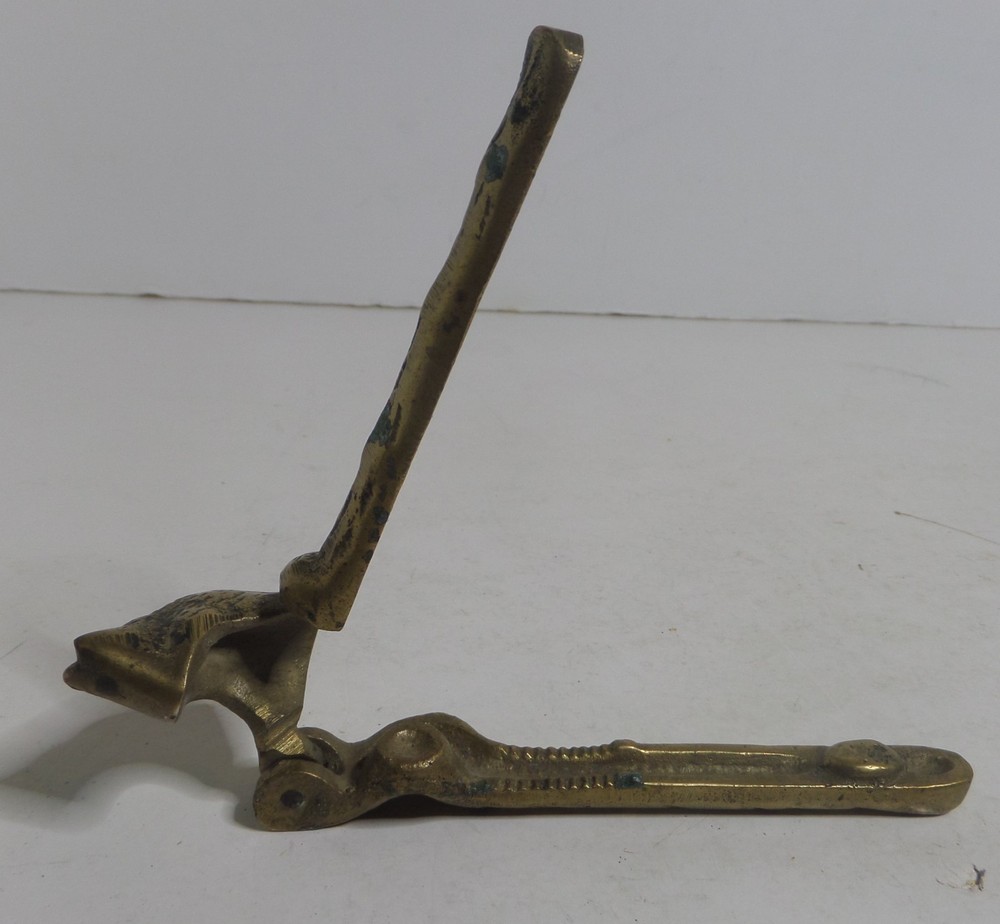 brass squirrel nut cracker pliers vintage