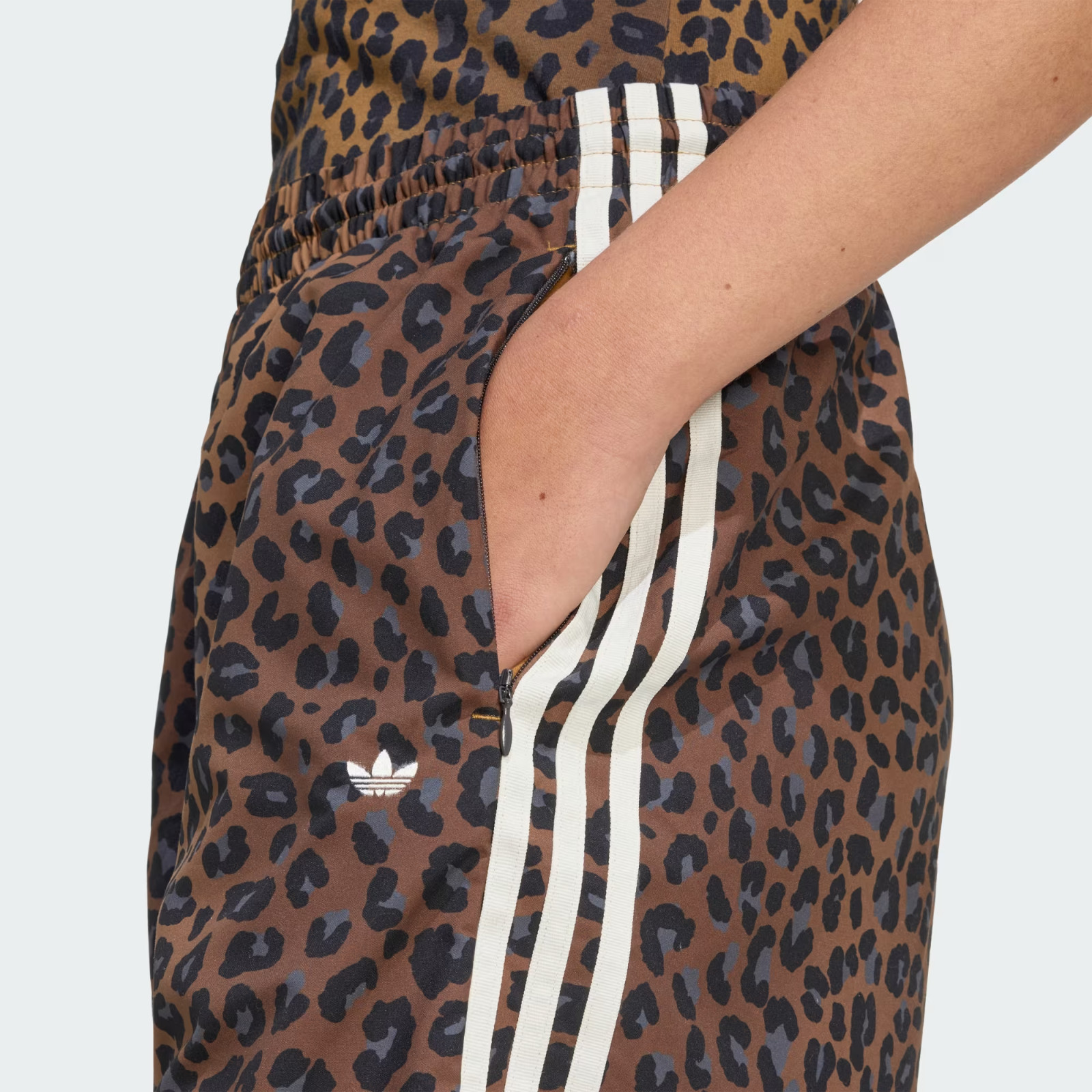 adidas Originals Women's Leopard Firebird Oversized Track Pants JW7302