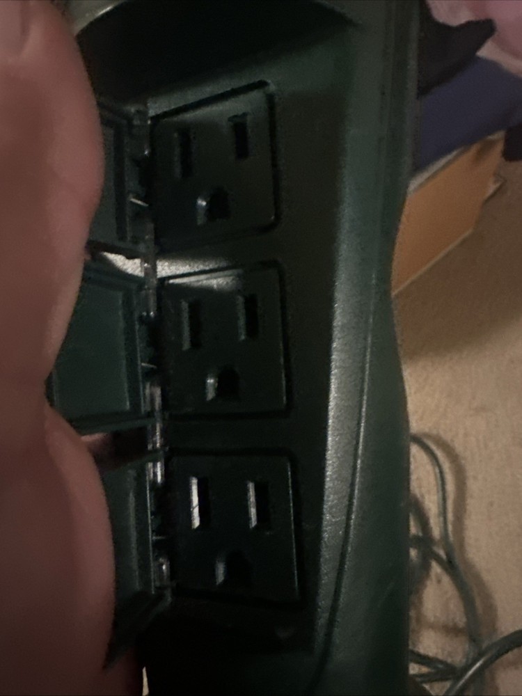 Outdoor Pool Pump Light Sensor Timer 12ft Extension Cord Plug-In