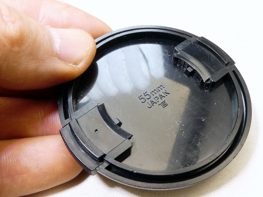 Seikanon 55mm Lens front Cap Snap on type