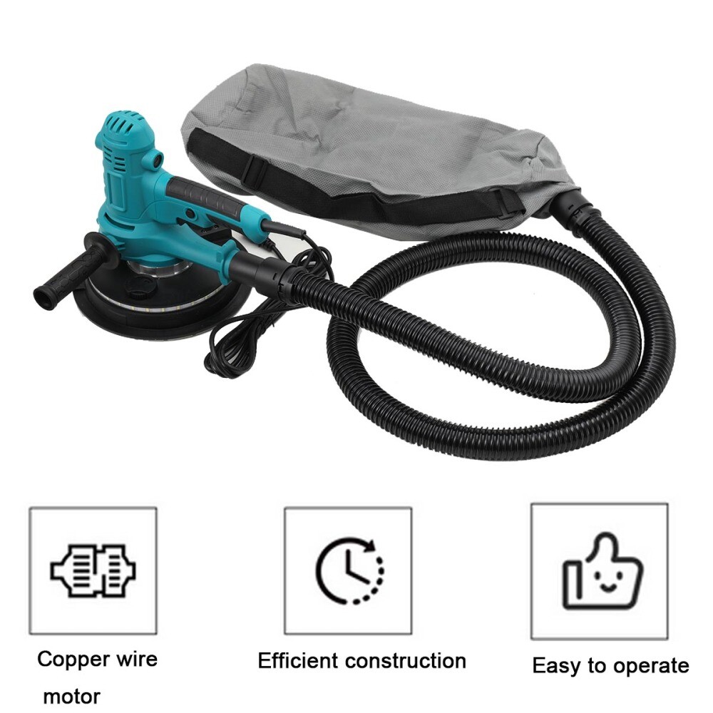 Electric Drywall Sander Machine 710W 110V Variable Speed Wall Sanding Machine