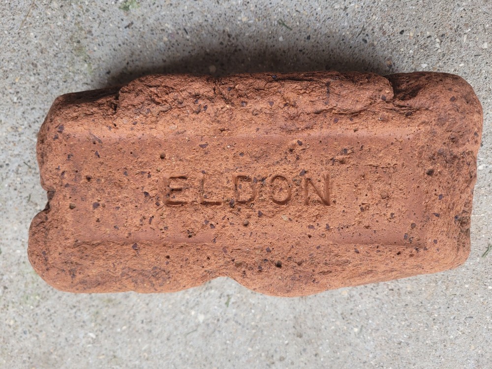 Vintage ELDON Brickworks South Durham Colliery Brick Quarry NCB Mining