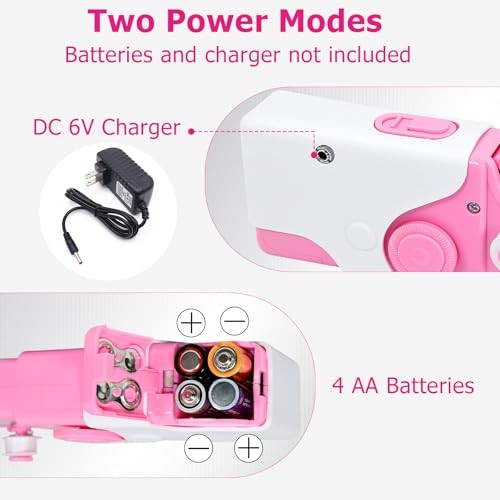 Mini Handheld Sewing Machine, Portable Electric Sewing Machine for Quick