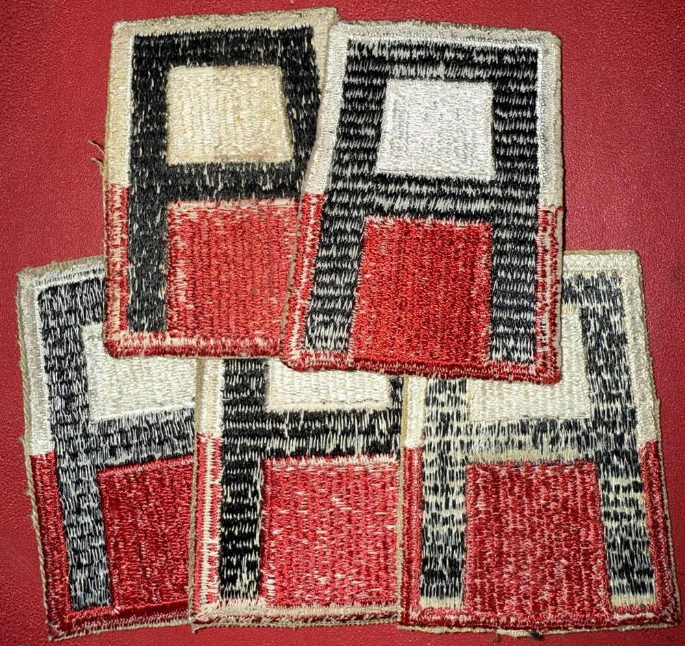 WW2 1st Army Colored SSI Patch (FL)