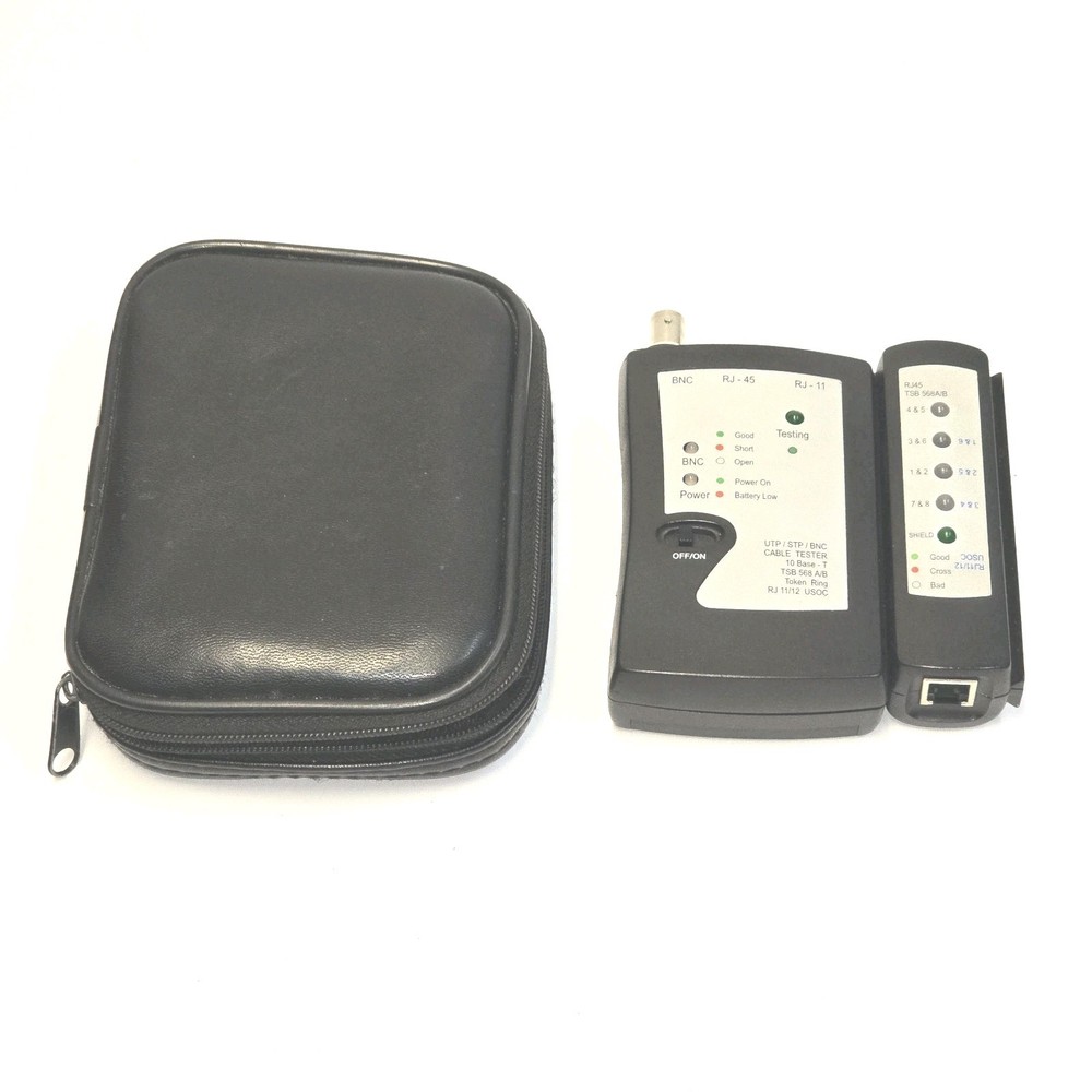 Patch Cable Tester with Remote