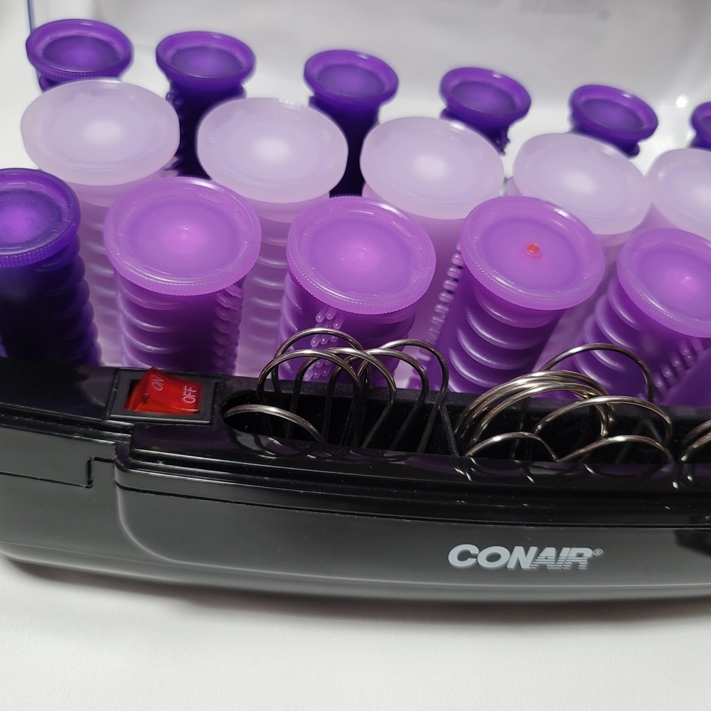 Conair Easy Start Hot Rollers 20 Multi Sized Tangle Free Plastic in 3 Sizes