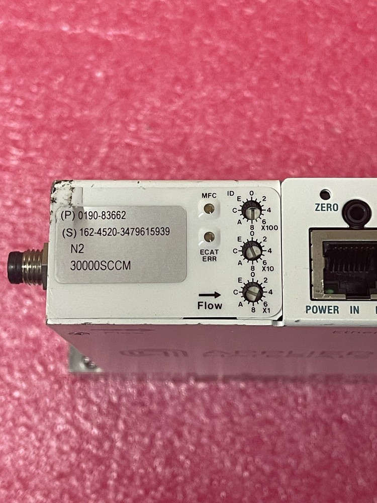 APPLIED MATERIALS MASS FLOW CONTROLLER 0190-83662 N2