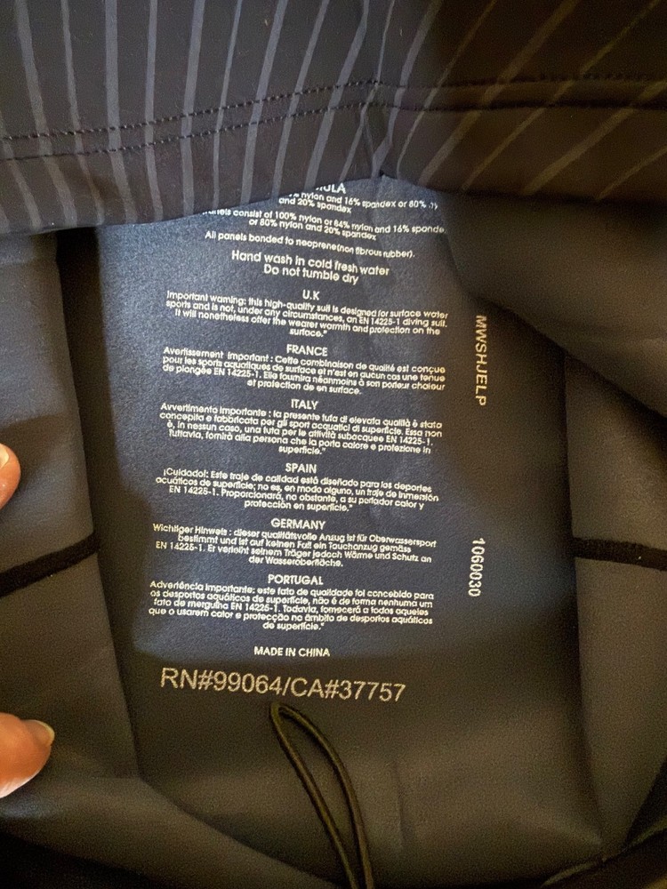 Billabong Zero Gravity Superflex Neoprene Wetsuit Jacket Men's Size Medium