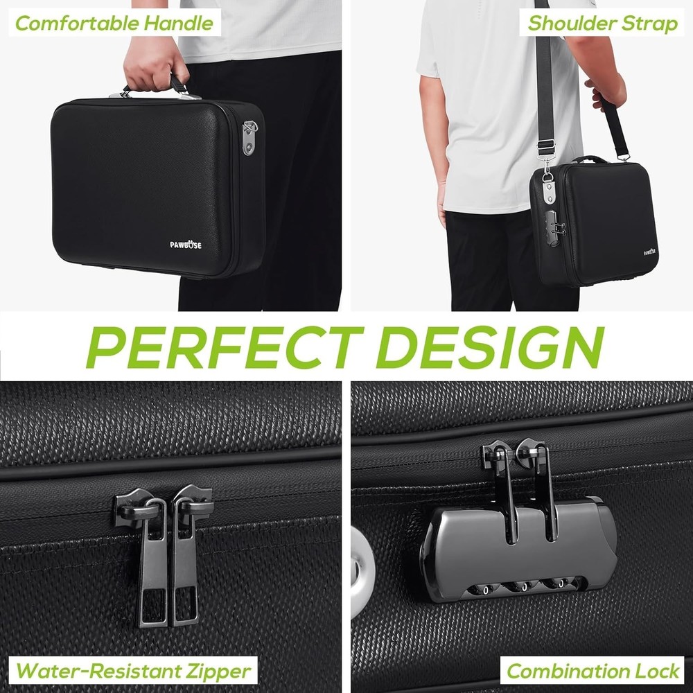 Fireproof Document Home Safe with Combination Lock, XL Hard Fireproof box