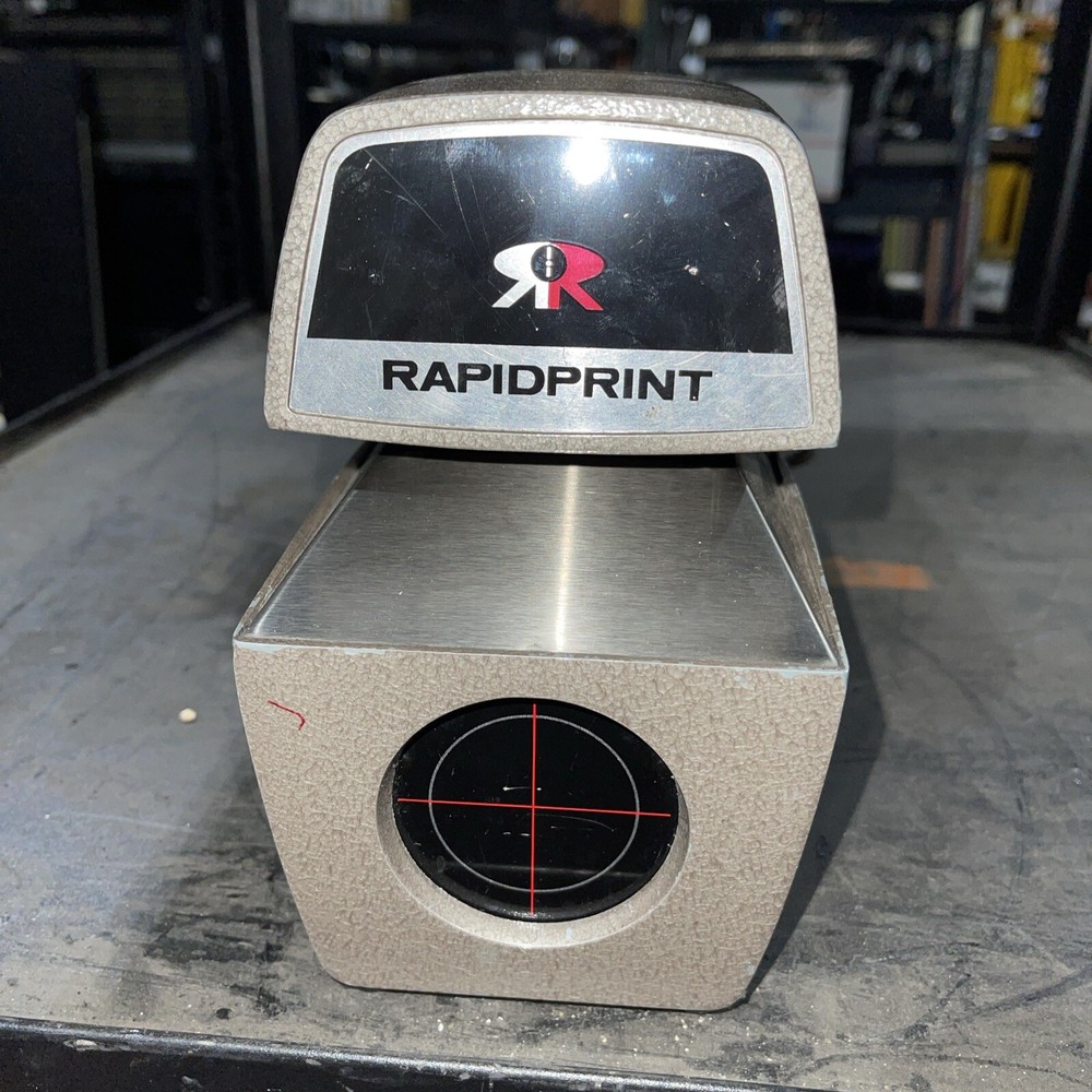 RapidPrint AR-E Electric Time Recorder Stamp NO KEY