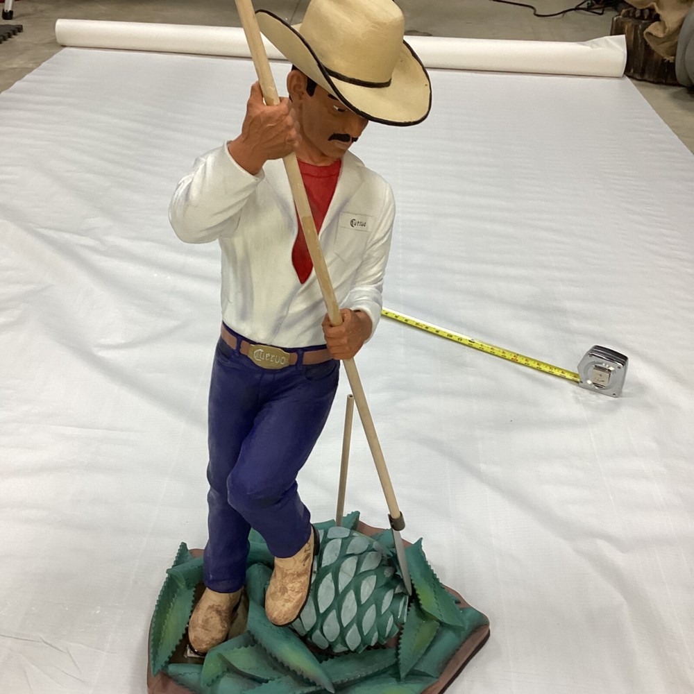 jose cuervo harvester statue