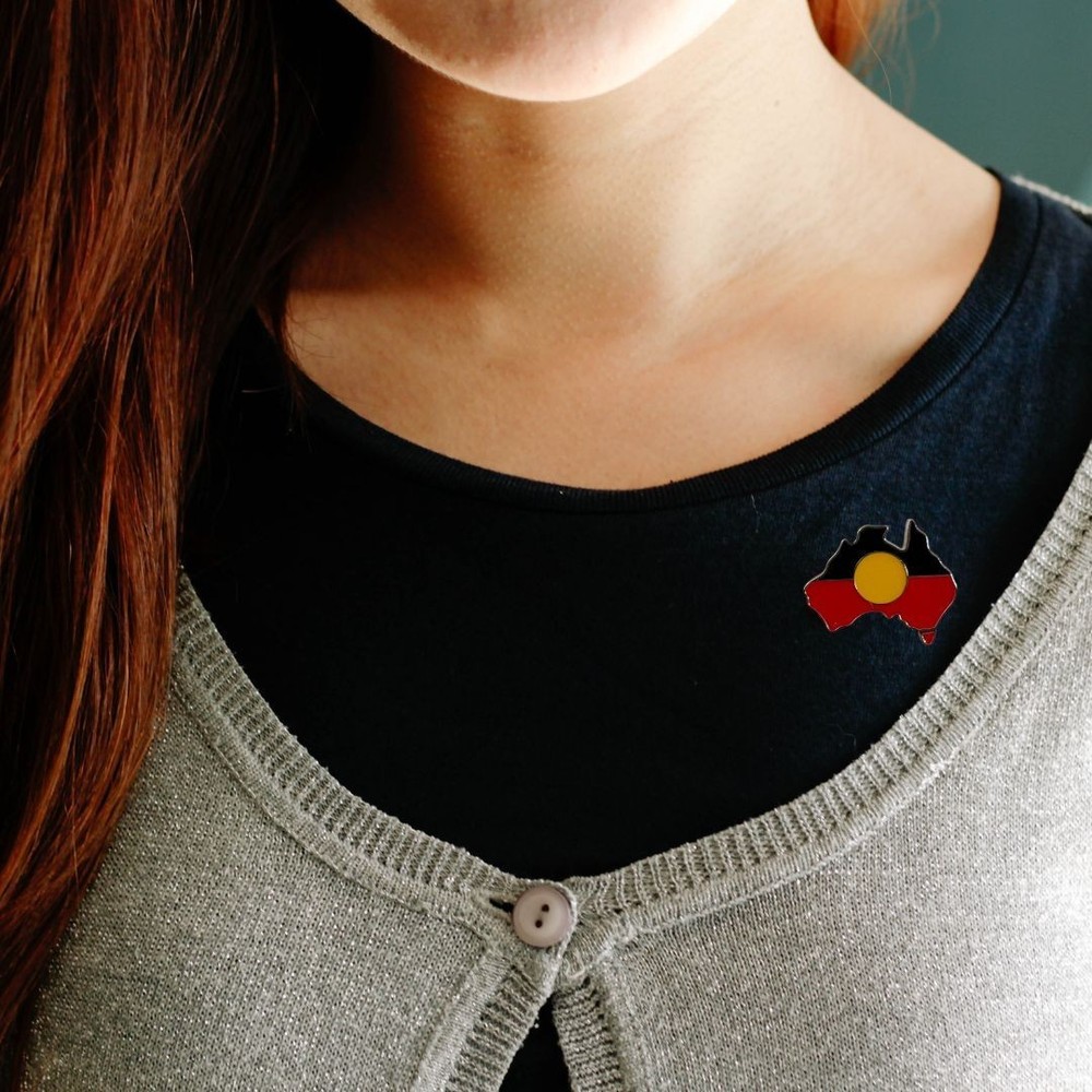 Aboriginal Flag Pin