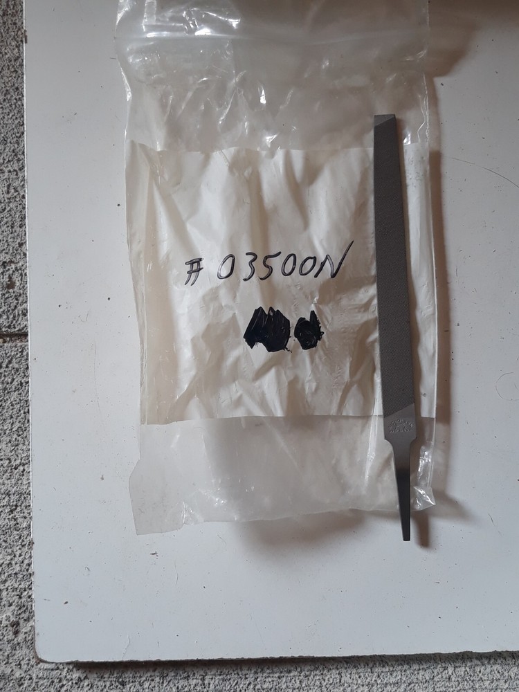 nicholson 03500n 6" Flat Double Cut Second cut File