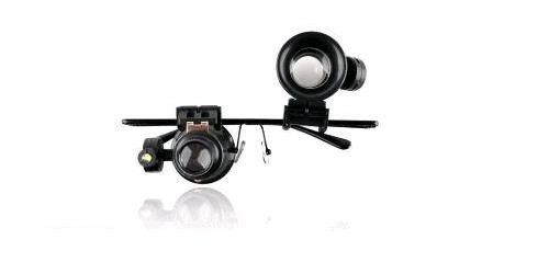 20x Jewelers Magnifier Magnifying Glasses Eyeglasses for Gold Diamond Jewelry