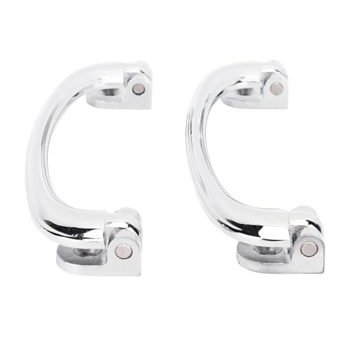 Chrome Inside Door 1 Pair Chrome Interior Door Pull Handle Universal LWH106
