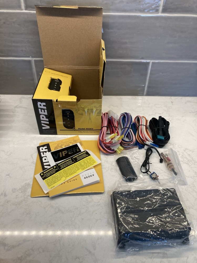 Viper Model 4606V 1-Way remote start system with keyless entry