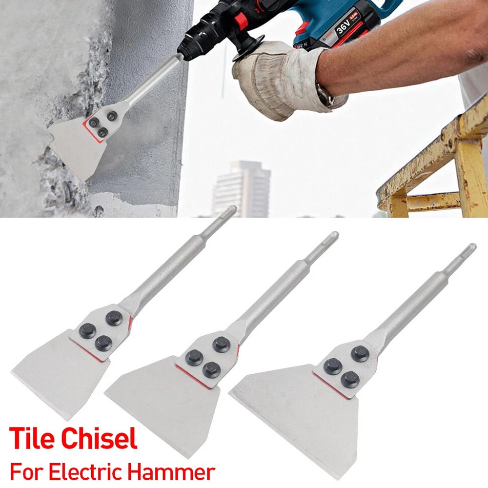 Alloy Steel Drill Bit Floor Scraper 125X300 Floor Chisel Scraper ∂