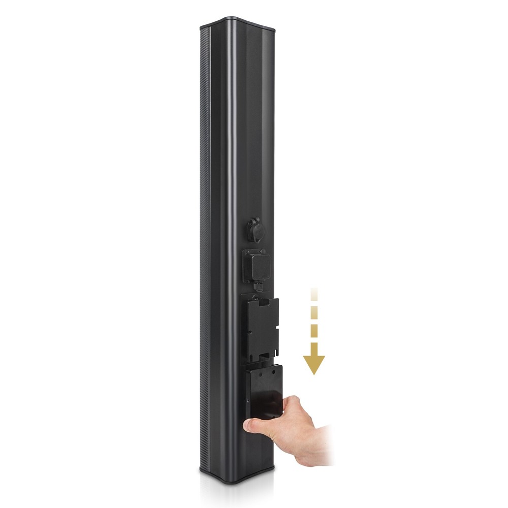 Sound Town Passive Line Array Column Speaker w/ Wall Mount Bracket (CARPO-M64B)