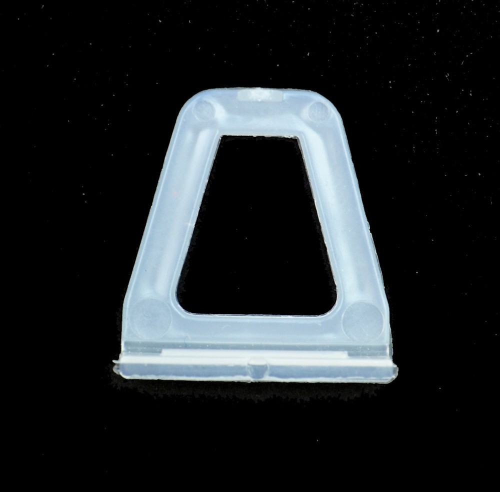 4 Pack - Hollow Pull Tabs for Window Screens - Black/White/Clear/Red