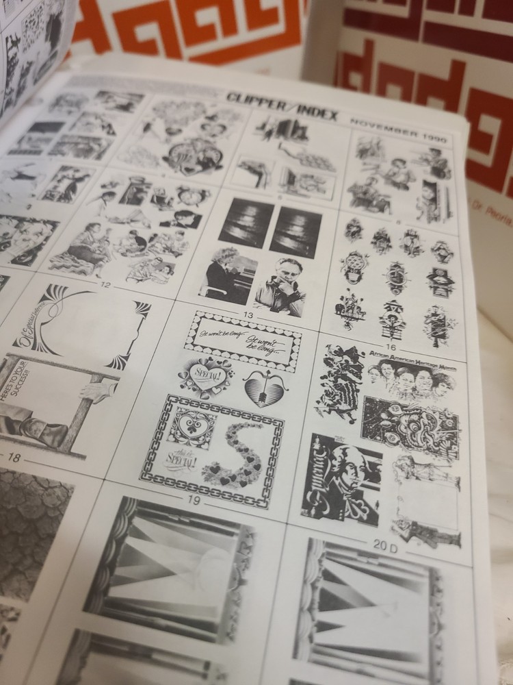 Dynamic Graphics Designer's Electronic Clipper over 150 Disks