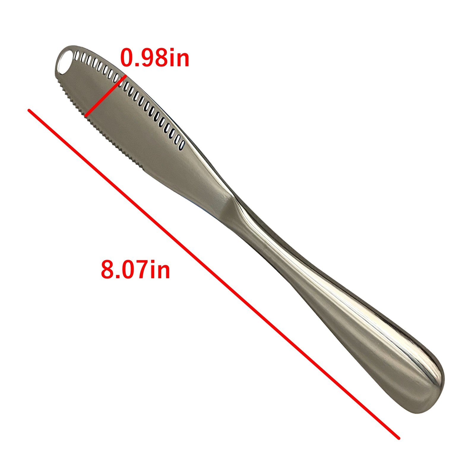 Cheese Butter Knife Spread Jam Peanut Buttter Stainless Steel Home