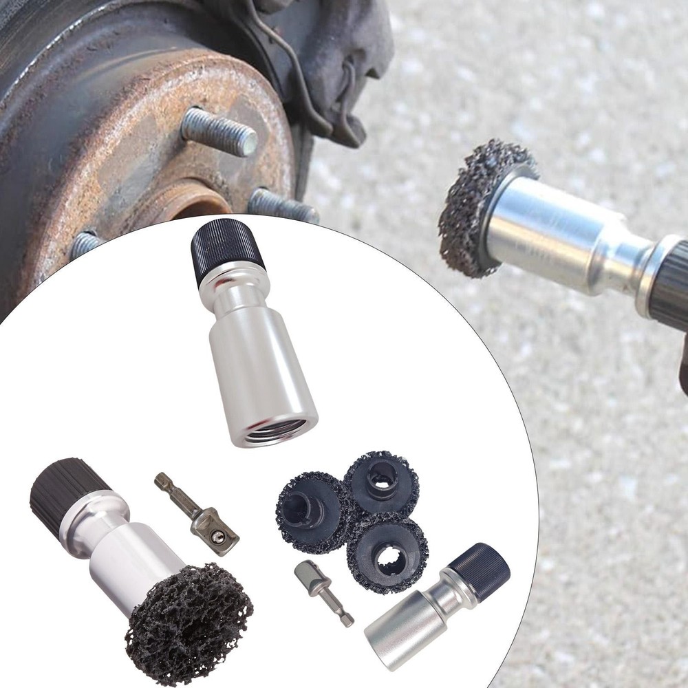 Wheel Hub Rust Removal Tool Car Exterior Care Accessory Multiuse Wheel Rust