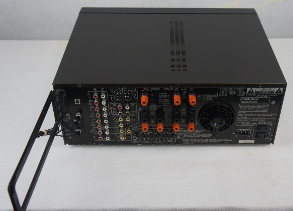 TECHNICS SA-TX50 CLASS H+ MASTER REFERENCE HOME THX CONTROL RECEIVER