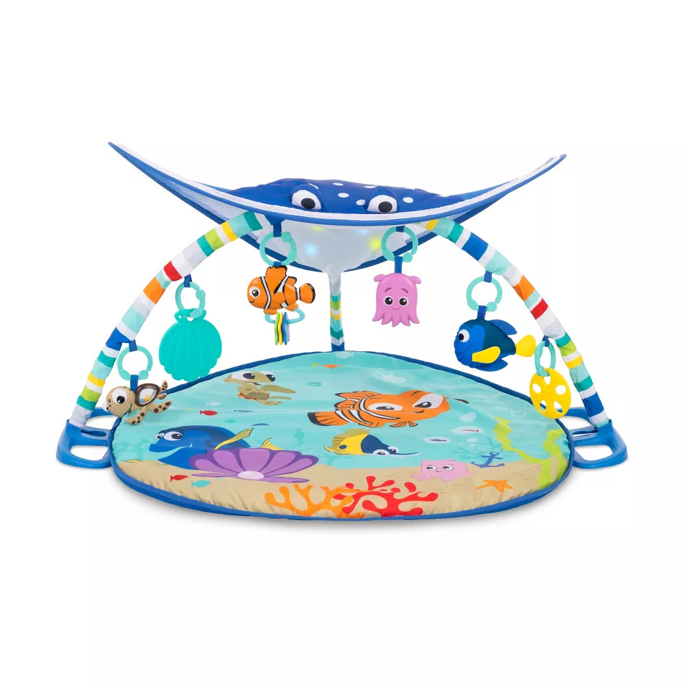 Disney Baby Finding Nemo Mr. Ray Ocean Lights Activity Gym