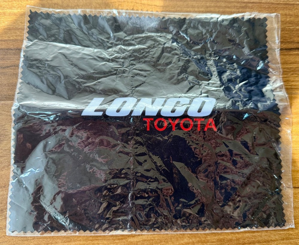 Longo Toyota Microfiber Cleaning Cloth