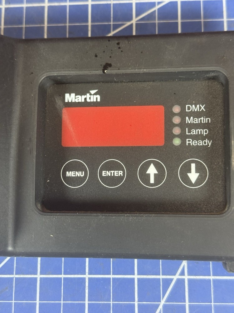 martin mac 250 front display panel
