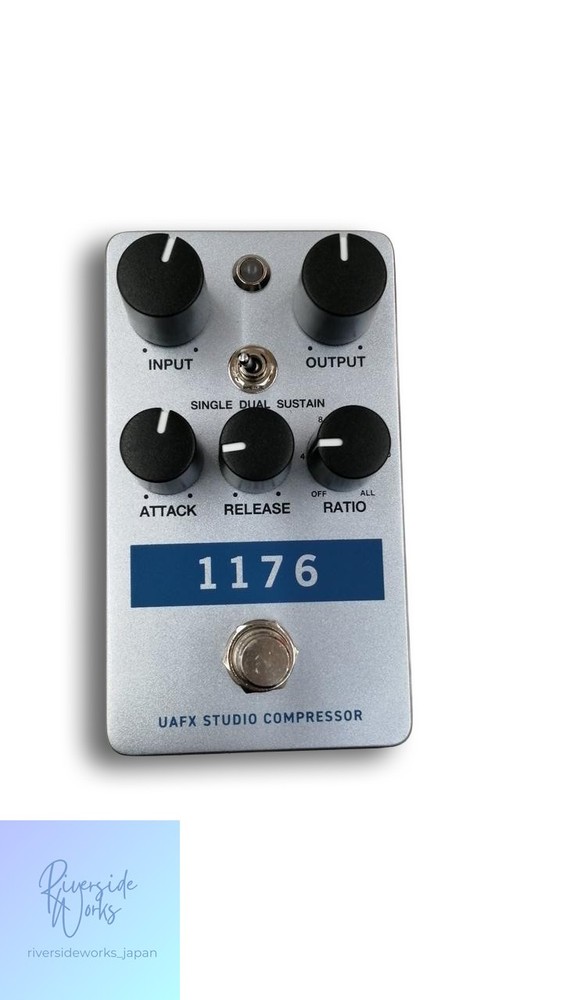 UNIVERSAL AUDIO UAFX 1176 Compressor Effects Pedal JP