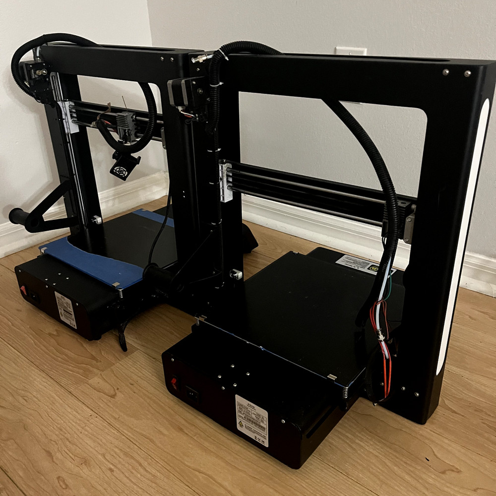 JGAurora JGMaker A5S 3d Printer BUNDLE! 2 3D PRINTERS!