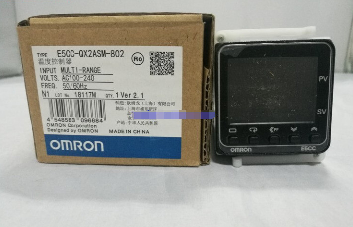 Original Digital Omron Temperature Controller E5CC-QX2ASM-802 In Box -New   #OM