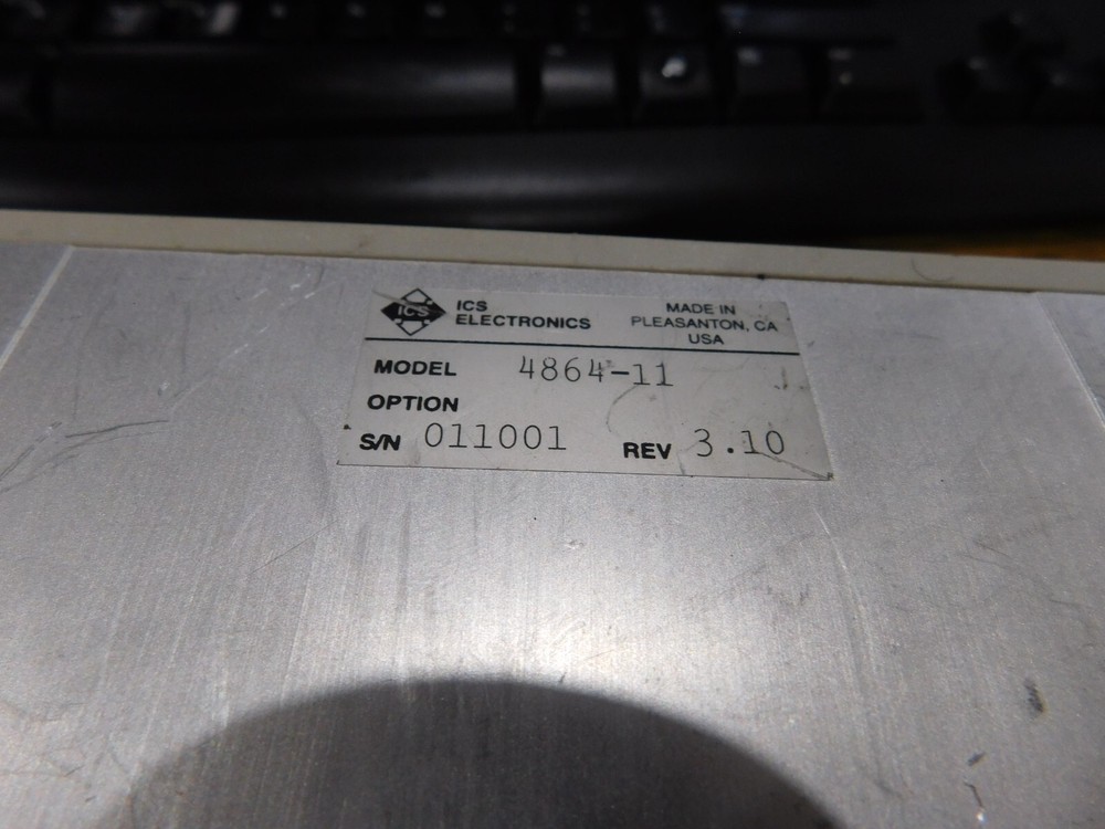 ICS Electronics: 4864-11. 4864-GPIB Relay Interface. For Parts. No AC Adapte