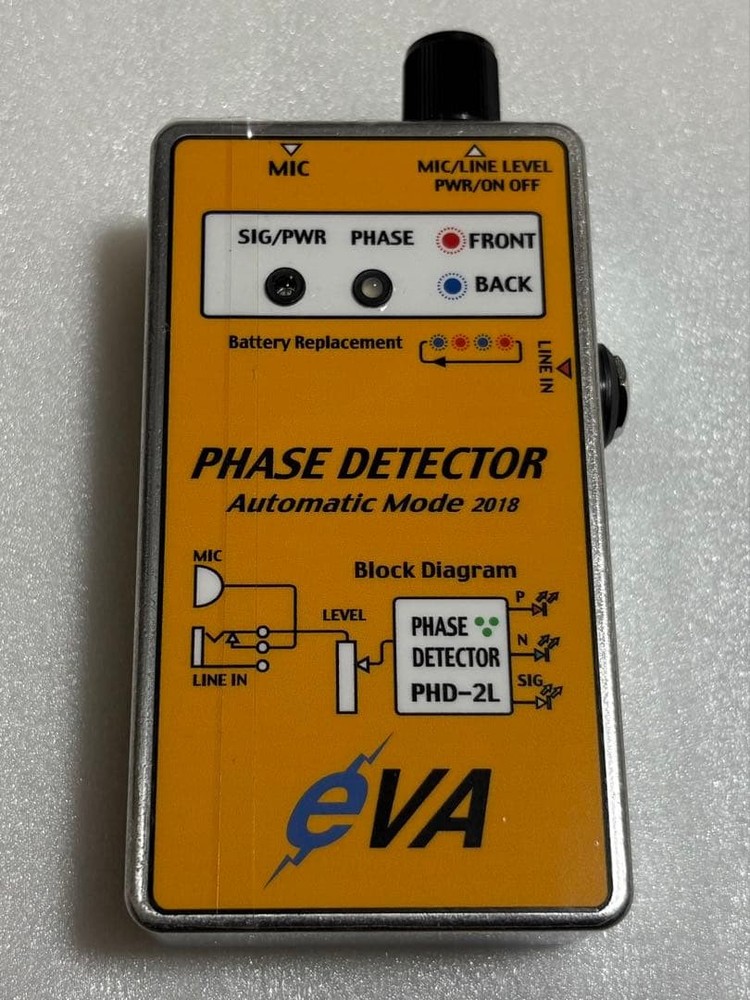 EVA Electronics PHD-2L Phase Signal Detector Audio Testing Equipment