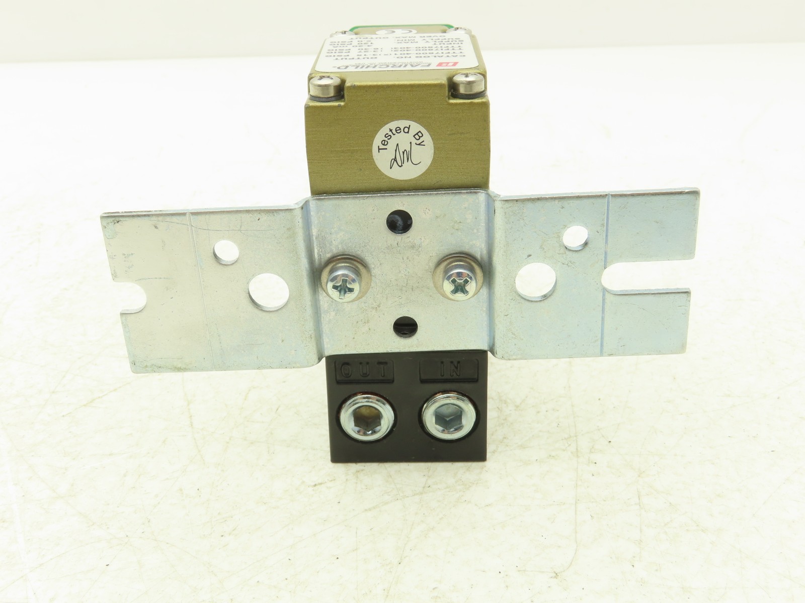 Fairchild TTF17800-401 Electro Pneumatic Pressure Transducer Input 120 PSIG