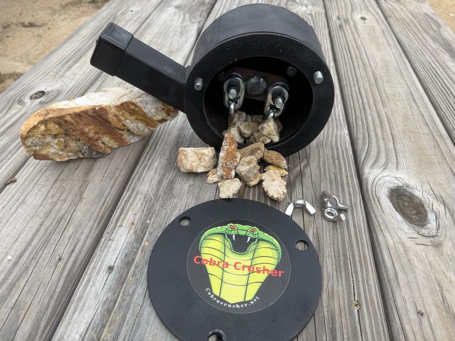 Cobra Rock Crusher for Gold Ore Sample Testing, New Crusher